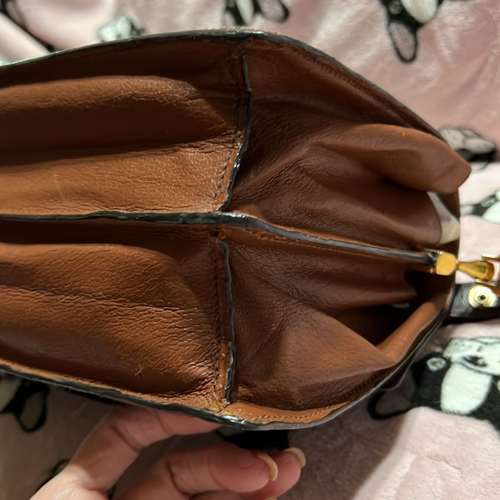 - TRADE Vintage Louis Vuitton Brown Monogram Shoulder Bag Dauphine PM - Picture 9 of 10